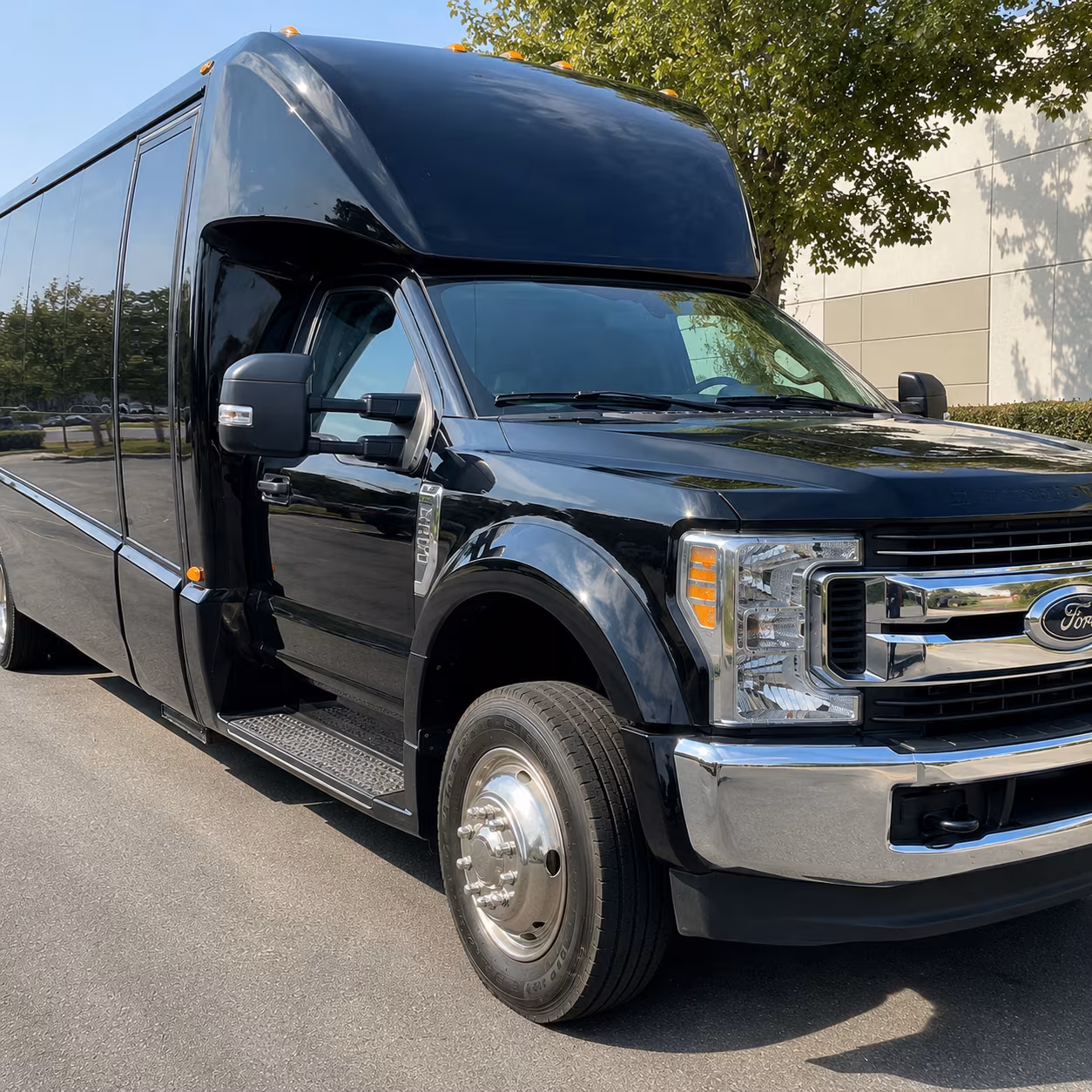 dickinson stress free employee shuttle bus rentals in dickinson
