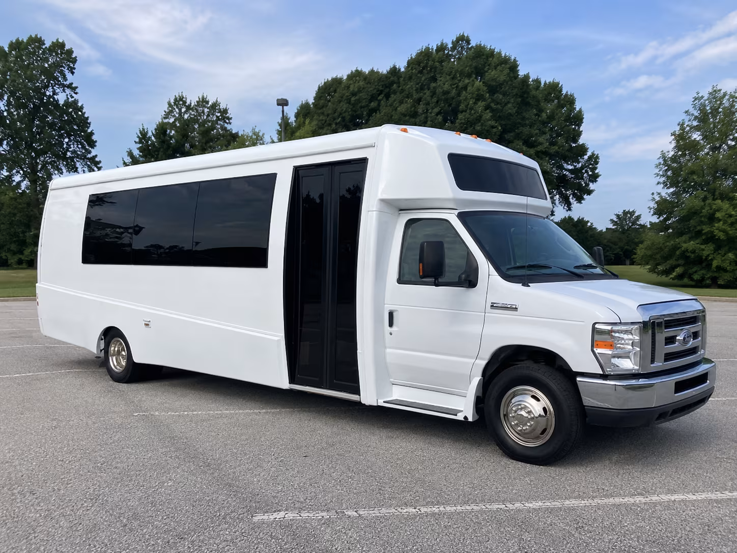 galveston 18 passenger party bus