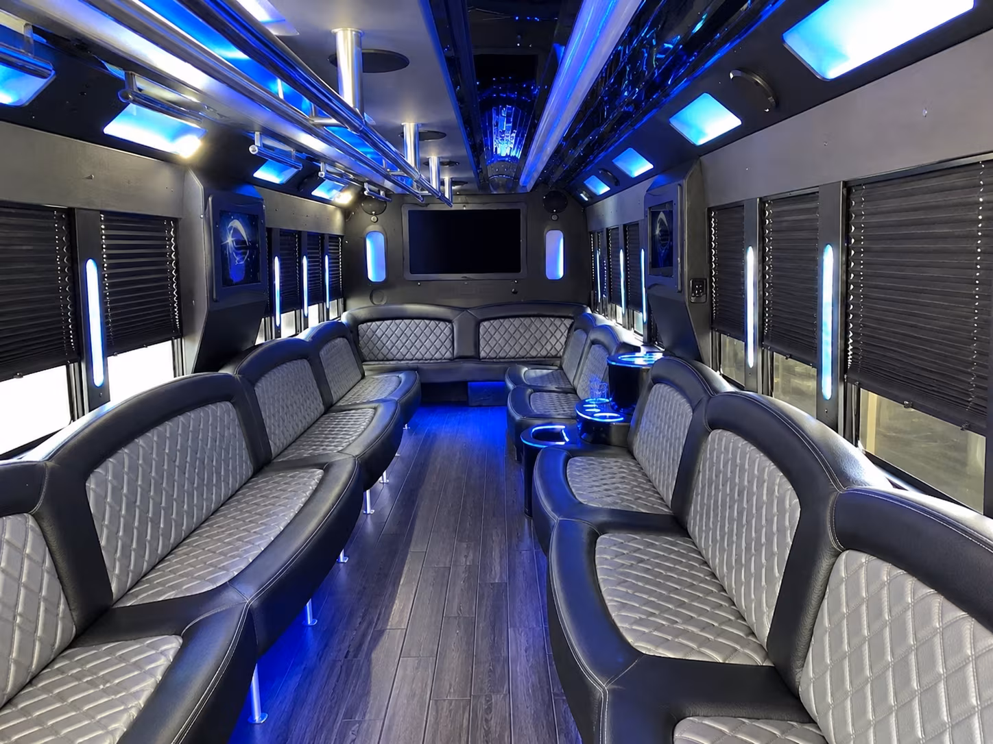 galveston night on town party bus rental