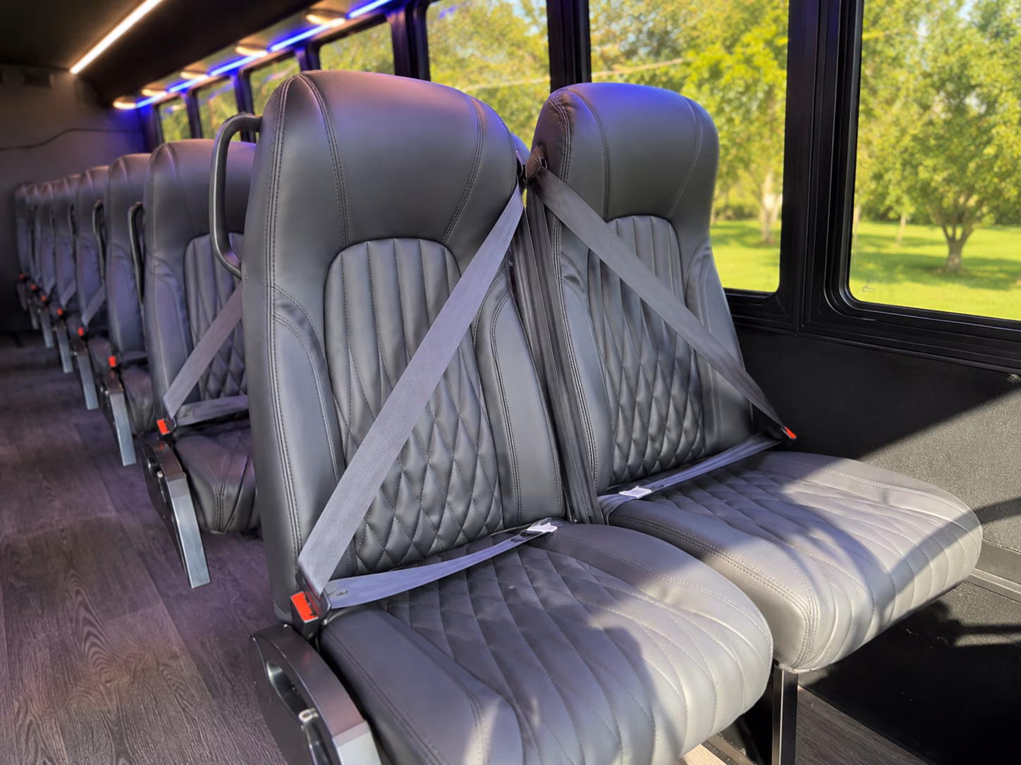 houston bus rental services to houston area installations