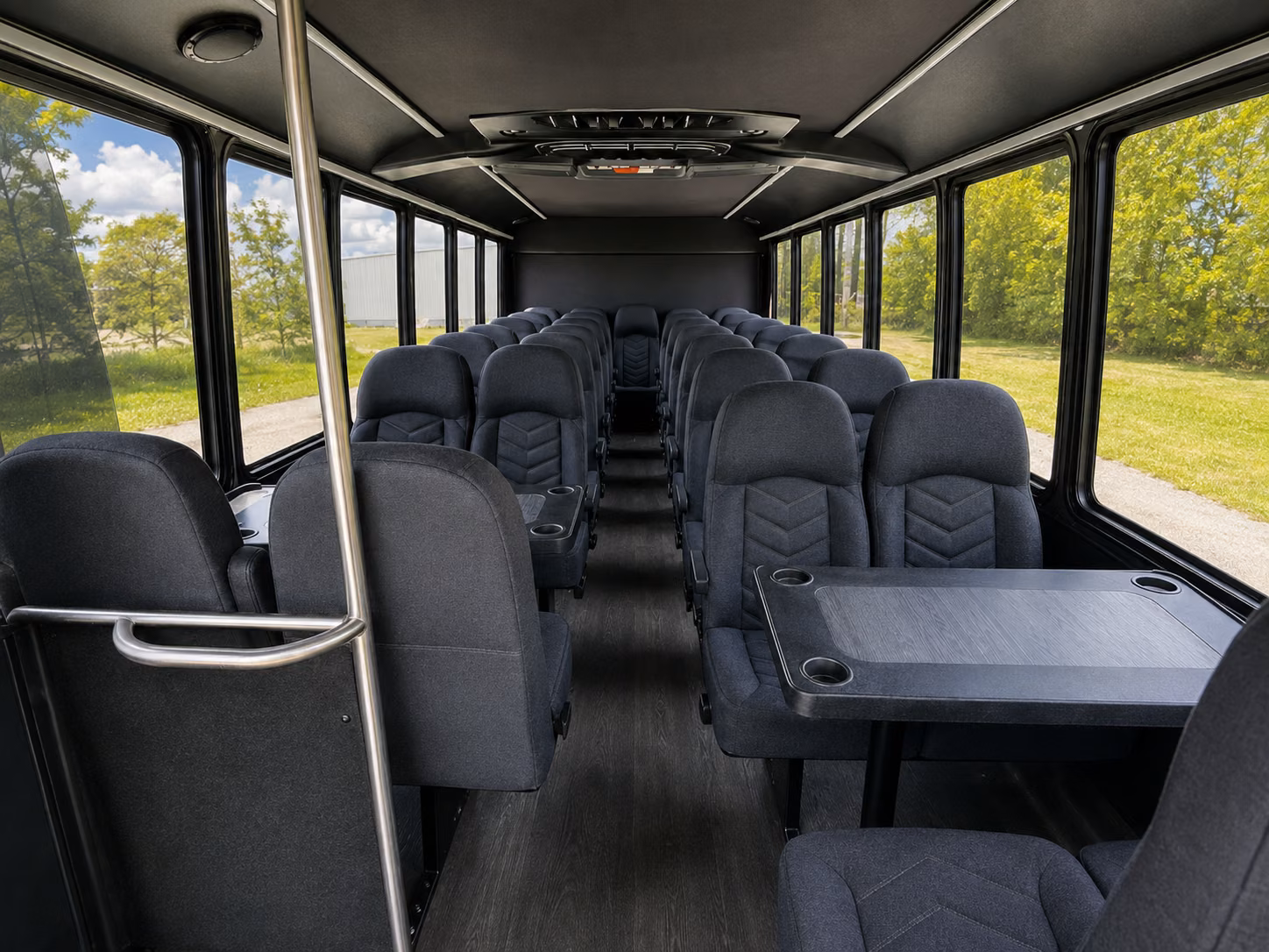 webster event transportation with a private charter bus in webster